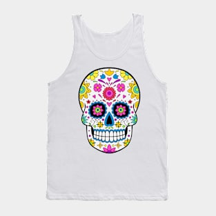 Day of the Dead, Sugar Skull Tank Top